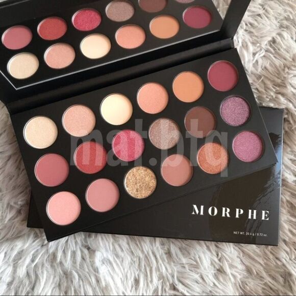 Morphe 18R Feeling Rosy Artistry Eyeshadow Palette - Picture 1 of 4